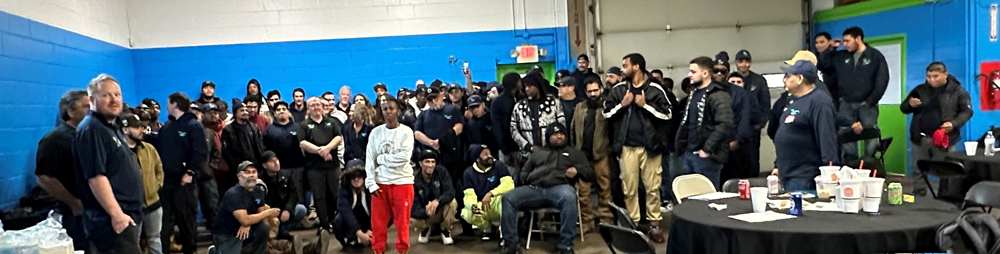 Enviromatic team at the shop